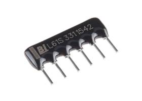 Resistor Network - 330 Ohm (6-pin bussed)