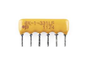 Resistor Network - 330 Ohm (6-pin bussed) (7)