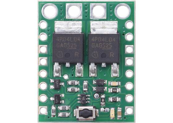 Big Pushbutton Power Switch with Reverse Voltage Protection, HP. (1)