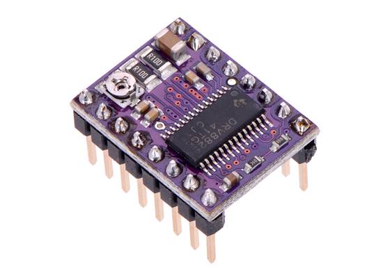DRV8825 Stepper Motor Driver Carrier, High Current (Header Pins Soldered).