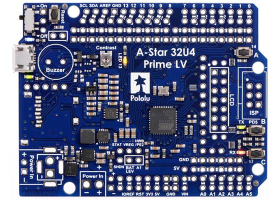 A-Star 32U4 Prime LV (SMT Components Only) (original ac03b version). (1)