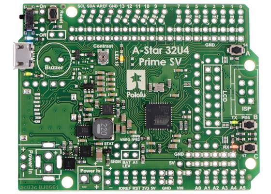 A-Star 32U4 Prime SV (SMT Components Only). (1)