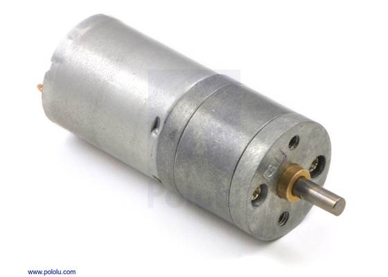25D&nbsp;mm metal gearmotor.