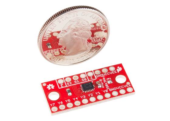 SparkFun Multiplexer Breakout - 8 Channel (74HC4051) (4)