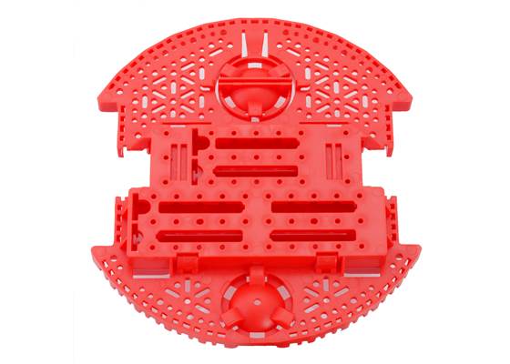 Romi Chassis Base Plate &#8211; Red.