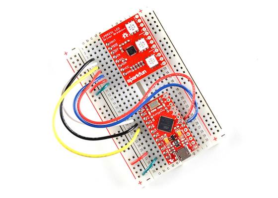 SparkFun LED Driver Breakout - LP55231  (5)