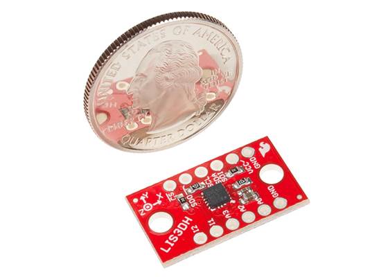 SparkFun Triple Axis Accelerometer Breakout - LIS3DH (4)