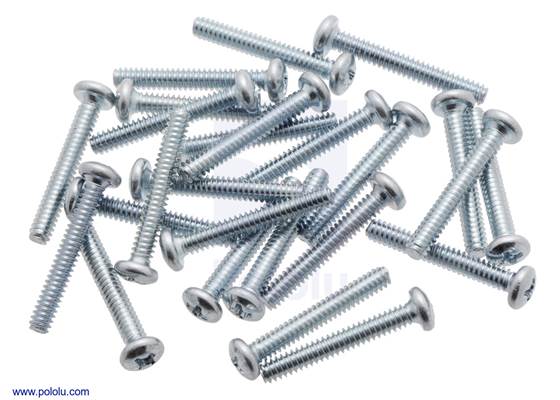 Machine Screw: #4-40, 3/4″ Length, Phillips (25-pack)