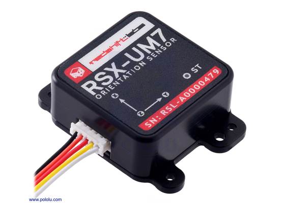UM7 orientation sensor.