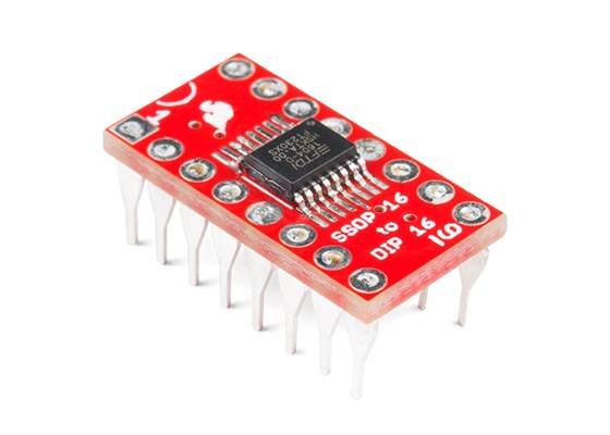 SparkFun SSOP to DIP Adapter - 16-Pin (5)