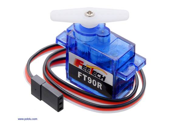 FEETECH FT90R Digital Micro Continuous Rotation Servo.