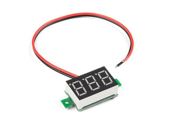 Digital LED Voltmeter