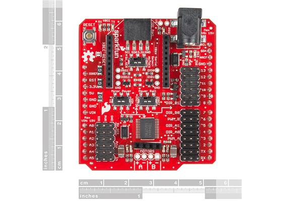 SparkFun Wireless Motor Driver Shield (2)