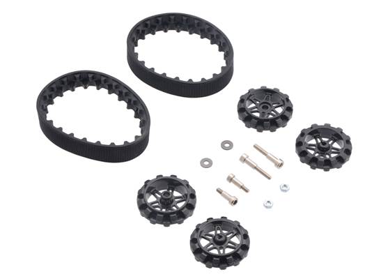 Pololu 22T Track Set &#8211; Black.