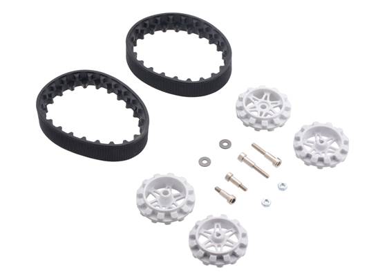 Pololu 22T Track Set &#8211; White.