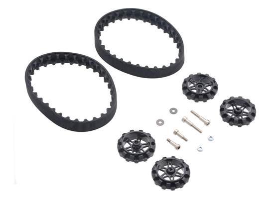 Pololu 30T Track Set &#8211; Black.