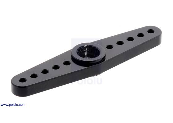 Metal servo horn for the FEETECH giant servo FT5335M. (1)