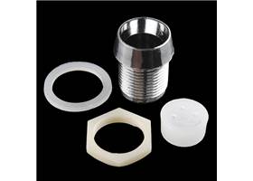 LED Holder - 10mm (Chrome Finish)