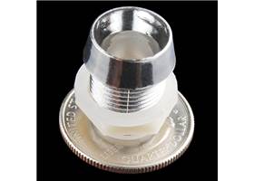 LED Holder - 10mm (Chrome Finish) (3)