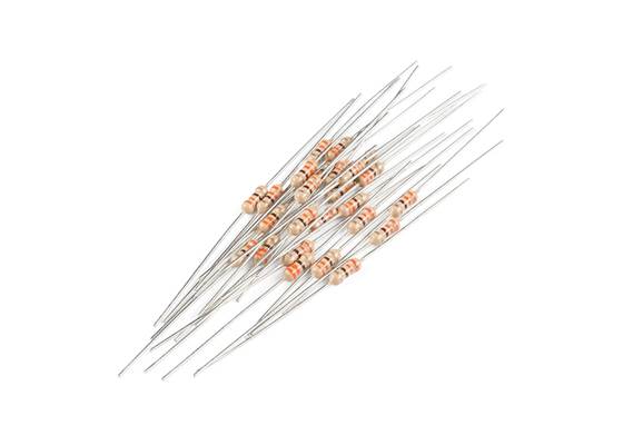 Resistor 330 Ohm 1/4 Watt PTH - 20 pack (Thick Leads) 