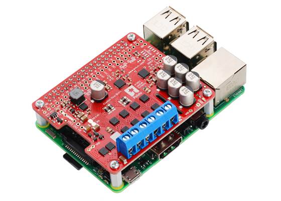 Pololu Dual G2 High-Power Motor Driver 18v18 or 24v14 on a Raspberry Pi.