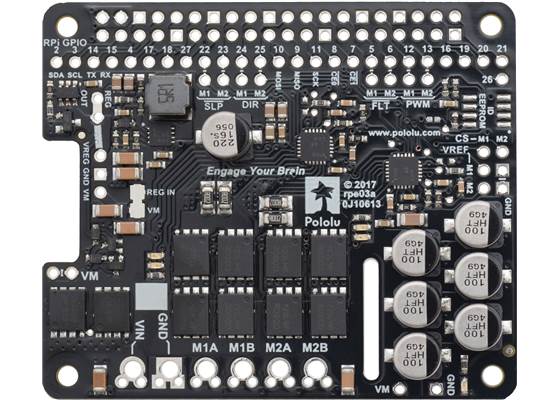Pololu Dual G2 High-Power Motor Driver 24v18 for Raspberry Pi. (1)