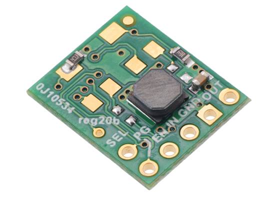 3.3V Step-Up/Step-Down Voltage Regulator w/ Fixed 3V Low-Voltage Cutoff S9V11F3S5C3 (silkscreen side).