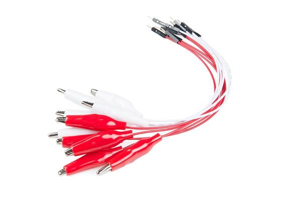 Alligator Clip with Pigtail (10 Pack)