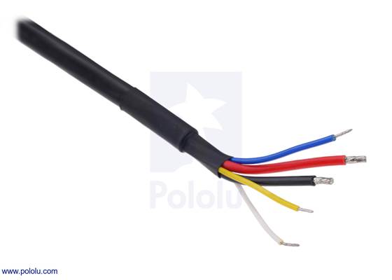 Unterminated wire ends for Glideforce Industrial-Duty (ID) linear actuators with feedback.