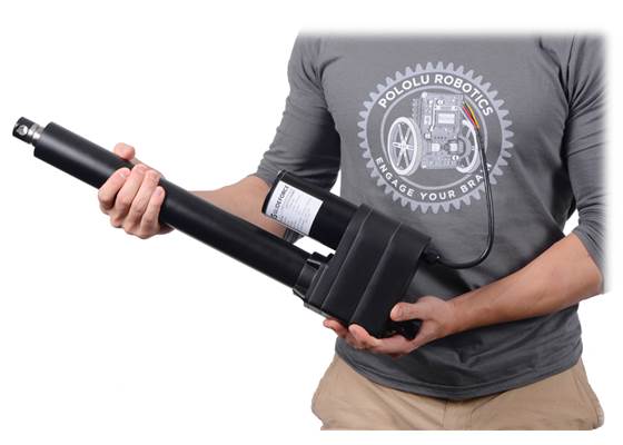 Glideforce Industrial-Duty (ID) linear actuator with a 12″ stroke.