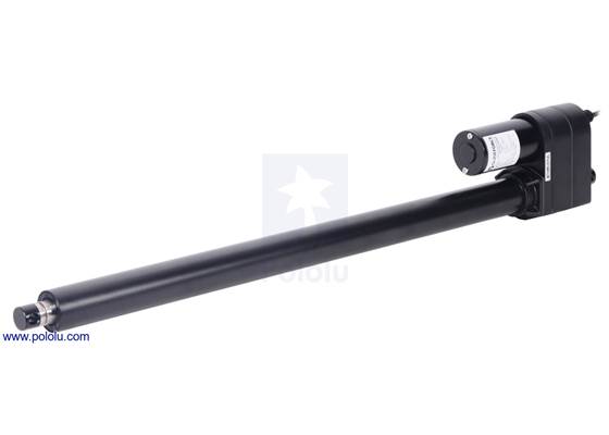 Glideforce LACT24-500A/1000B Industrial-Duty Linear Actuator: 24&quot; Stroke.
