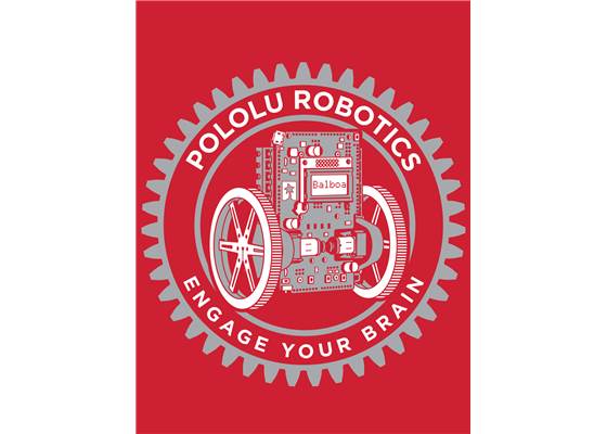 Image on the cardinal red Balboa T-shirt.