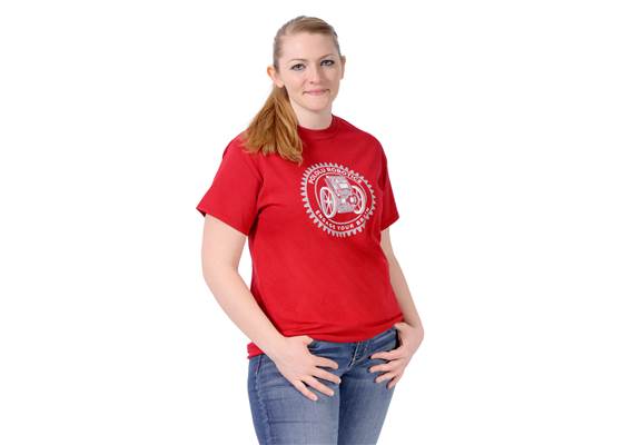 Cardinal red Balboa T-Shirt. (1)