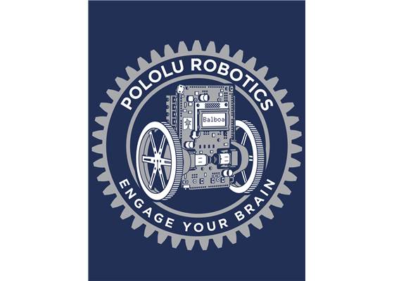 Image on the navy blue Balboa T-shirt.