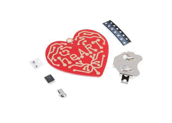 heART - Surface Mount Soldering Kit