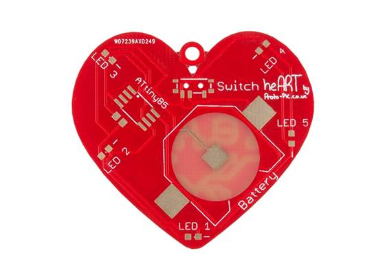 heART - Surface Mount Soldering Kit (4)