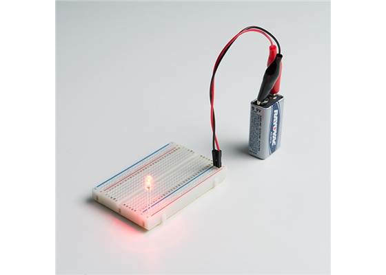 LED - Red with Resistor 5mm (25 pack) (2)