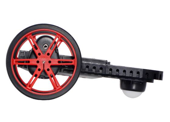 Balboa Chassis with Stability Conversion Kit and 80x10mm Pololu Wheels. (1)