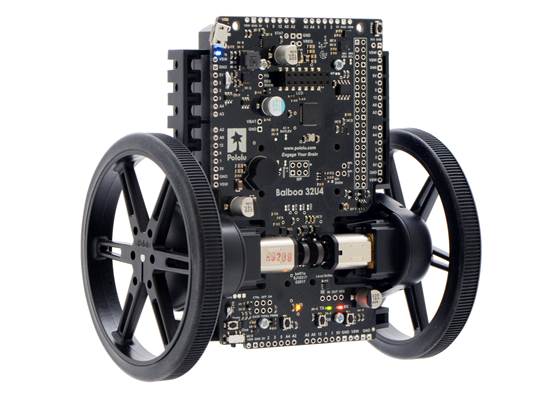 Balboa 32U4 Balancing Robot with 80x10mm wheels.