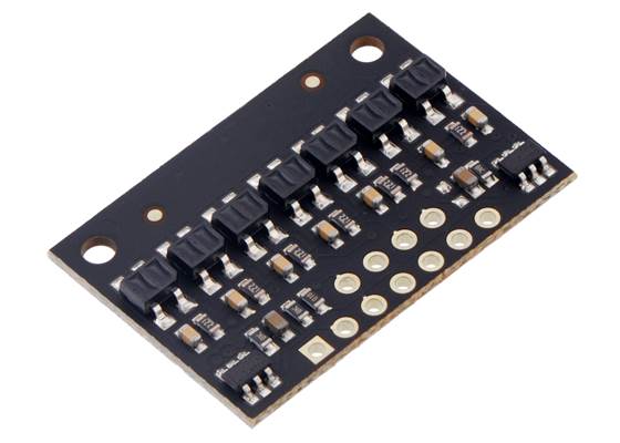 QTR-HD-07RC Reflectance Sensor Array.