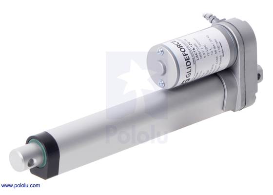 Glideforce LACT6-12V-x Light-Duty Linear Actuator: 6″ Stroke.