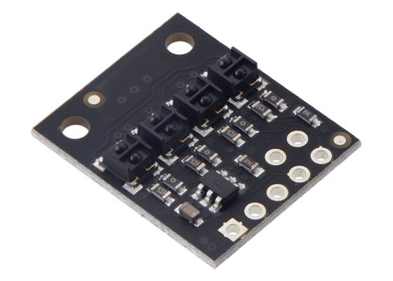QTRX-HD-04A Reflectance Sensor Array.