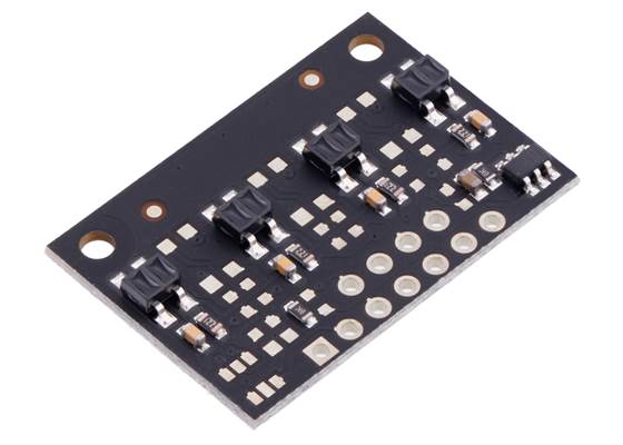QTR-MD-04RC Reflectance Sensor Array.