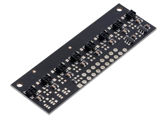 QTRX-MD-08RC Reflectance Sensor Array.
