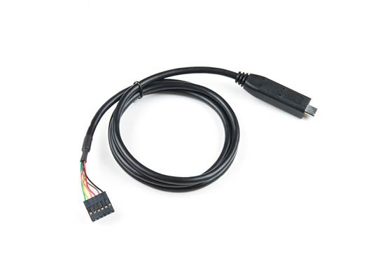 FTDI to USB-C Cable - 5V VCC-3.3V I/O