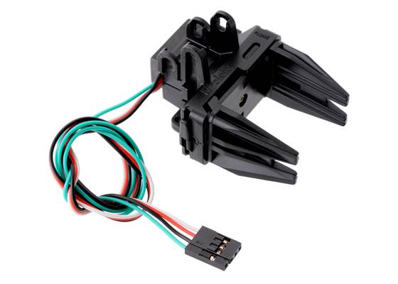 Fully assembled Micro Gripper with Position Feedback Servo.