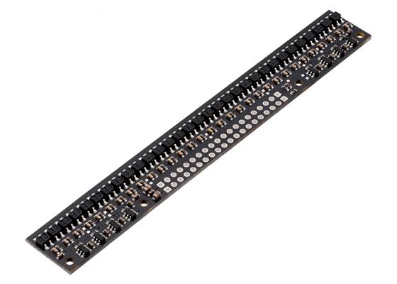 QTR-HD-31RC Reflectance Sensor Array.