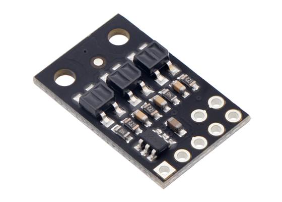 QTR-HD-03RC Reflectance Sensor Array.