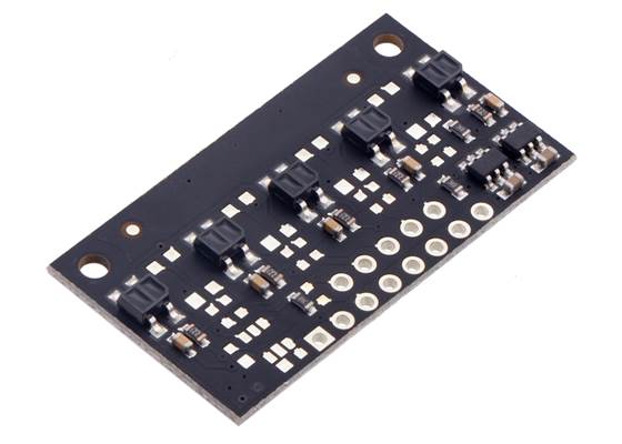 QTR-MD-05RC Reflectance Sensor Array.