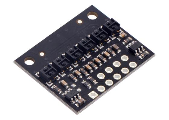 QTRX-HD-06RC Reflectance Sensor Array.